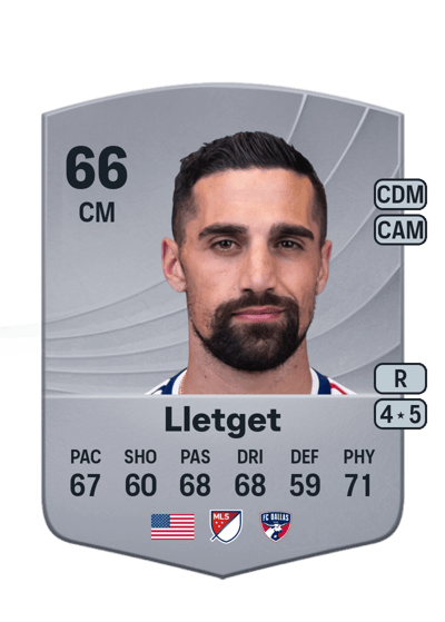 Sebastian Lletget Common 66 OVR