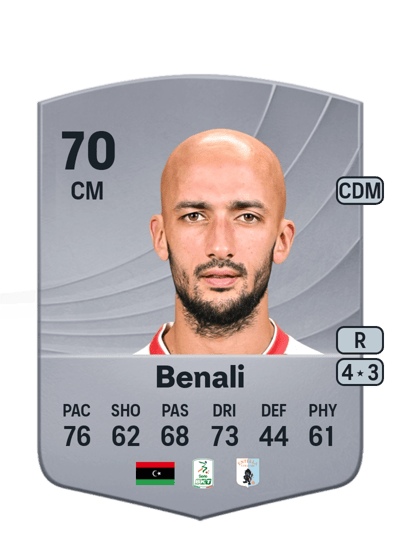 Ahmad Benali Common 70 OVR
