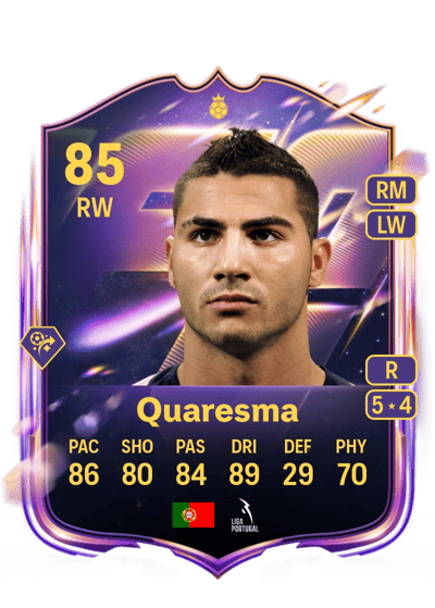 Quaresma UT Heroes 85 OVR