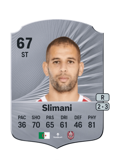 Islam Slimani Rare 67 OVR