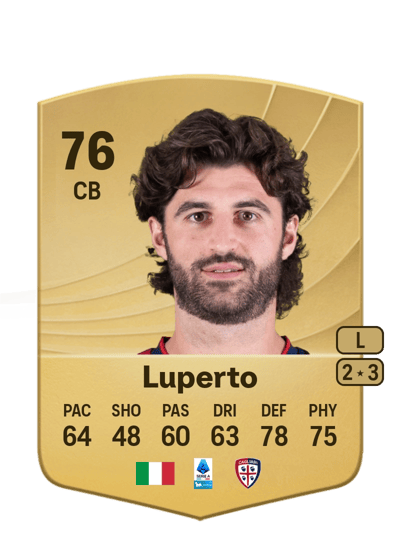 Sebastiano Luperto Common 76 OVR