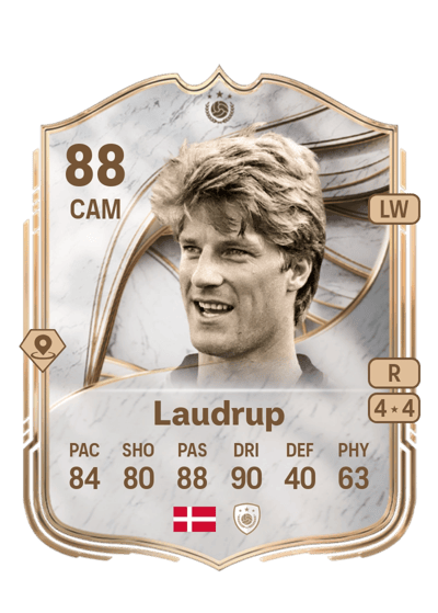 Michael Laudrup Icon 88 OVR