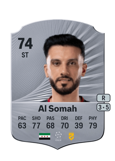Omar Al Somah Rare 74 OVR