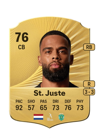 Jeremiah St. Juste Rare 76 OVR