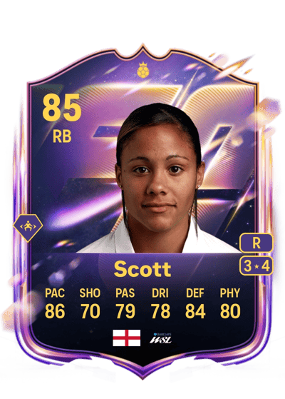 Alex Scott UT Heroes 85 OVR