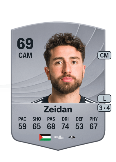 Moustafa Zeidan Common 69 OVR