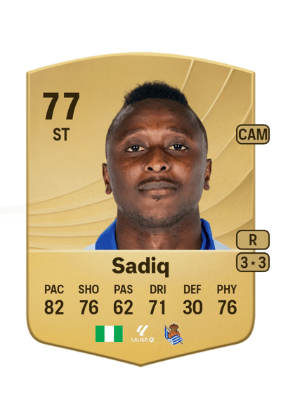 Umar Sadiq Common 77 OVR