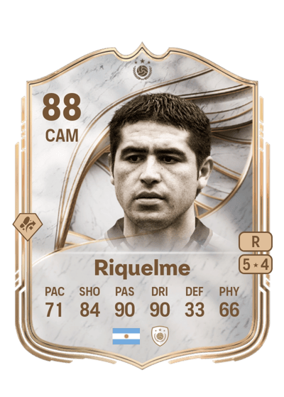 Juan Román Riquelme Icon 88 OVR