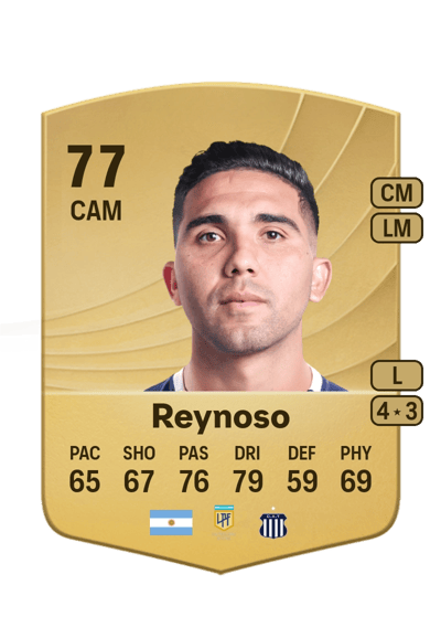 Emanuel Reynoso Common 77 OVR