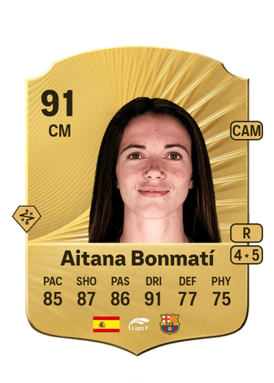 Aitana Bonmatí Rare 91 OVR