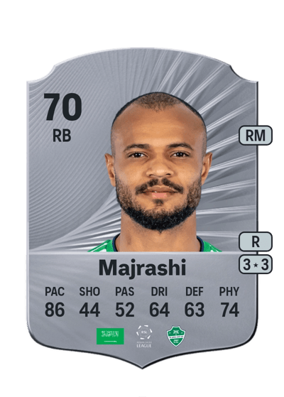 Ali Majrashi Rare 70 OVR