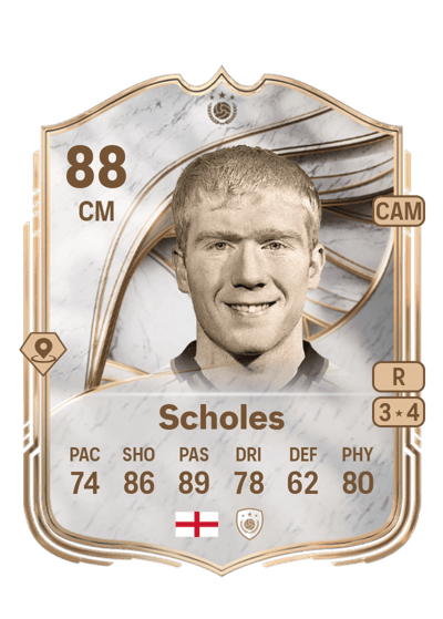 Paul Scholes Icon 88 OVR