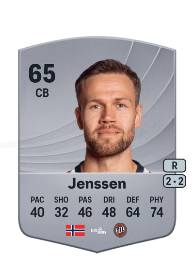 Anders Finjord Jenssen Common 65 OVR