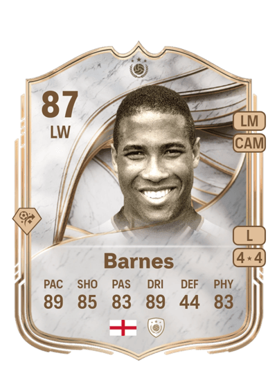 John Barnes Icon 87 OVR