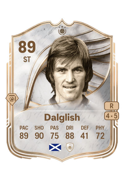 Kenny Dalglish Icon 89 OVR