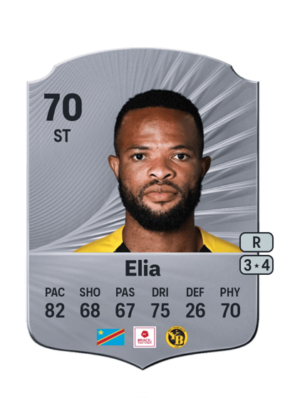 Meschack Elia Rare 70 OVR