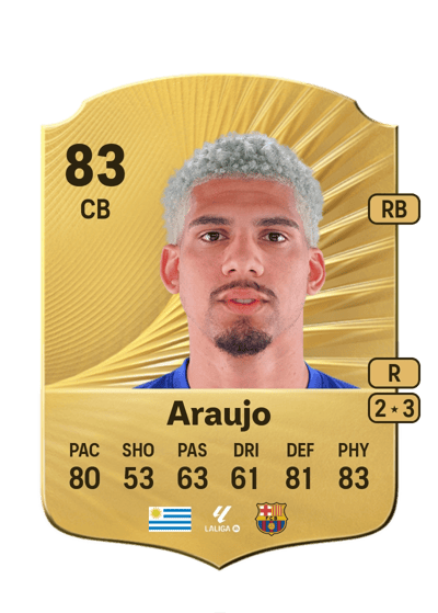 Ronald Araujo Rare 83 OVR