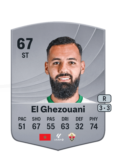Mourad Daoudi El Ghezouani Common 67 OVR