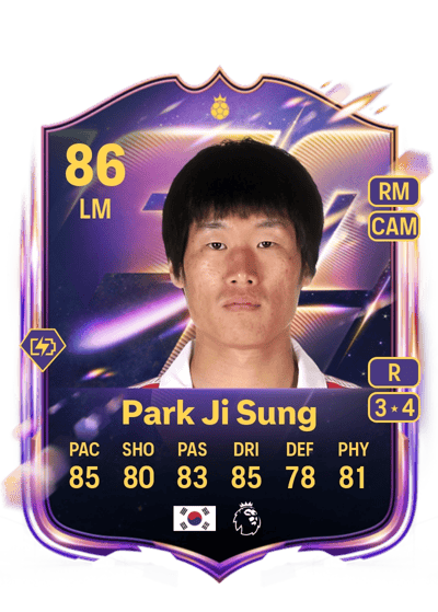 Park Ji Sung UT Heroes 86 OVR