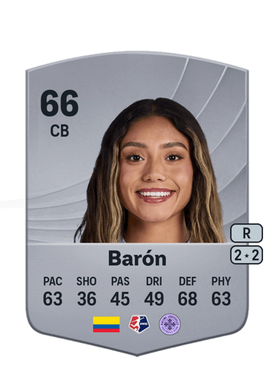 Ángela Barón Common 66 OVR