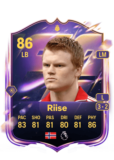 John Arne Riise UT Heroes 86 OVR