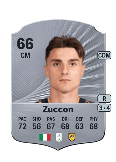 Federico Zuccon Rare 66 OVR