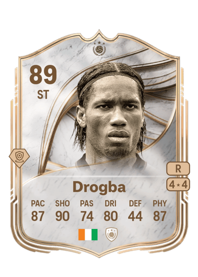Didier Drogba Icon 89 OVR