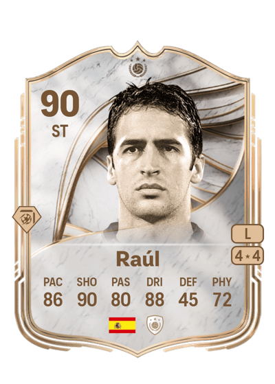 Raúl Icon 90 OVR