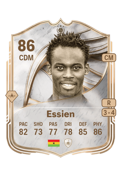 Michaël Essien Icon 86 OVR