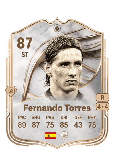 Fernando Torres Icon 87 OVR