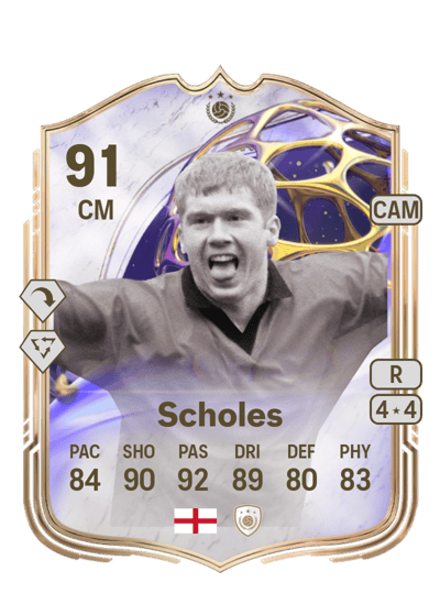 Paul Scholes Future Stars Icon 91 OVR