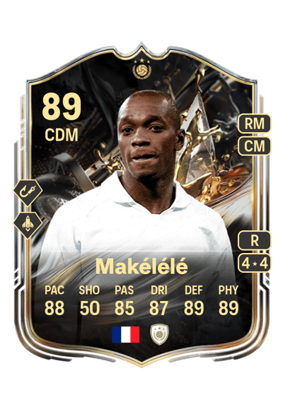 Claude Makélélé Trophy Titans ICON 89 OVR