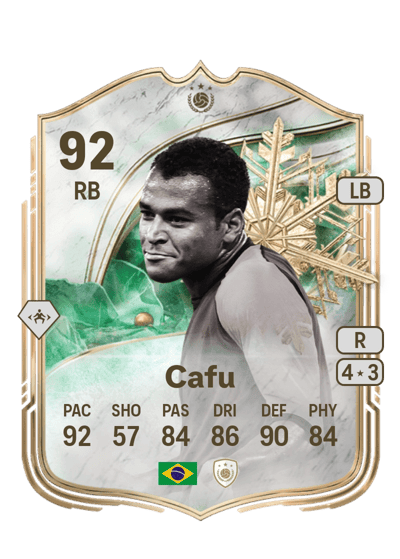Cafu Winter Wildcards Icon 92 OVR