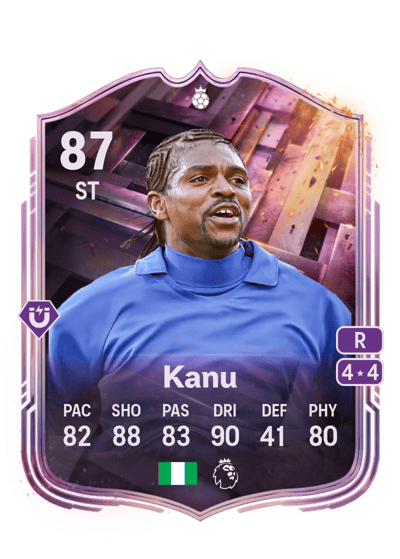 Nwankwo Kanu Unbreakables Hero 87 OVR