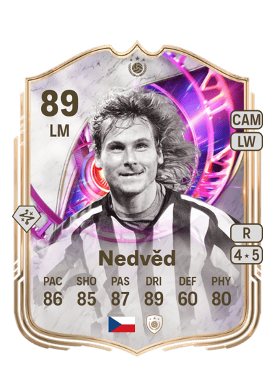 Pavel Nedvěd Time Warp Icon 89 OVR