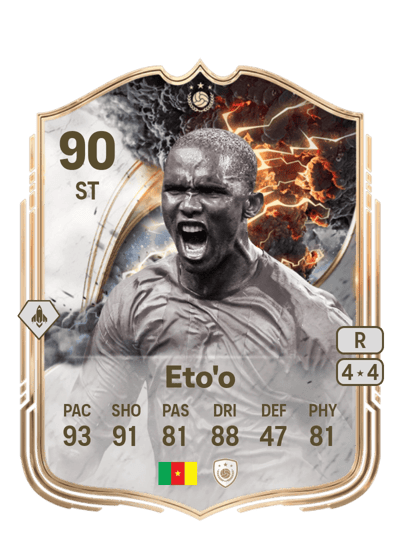 Samuel Eto'o Thunderstruck ICON 90 OVR