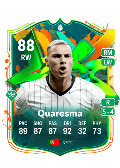 Quaresma Joga Bonito Hero 88 OVR