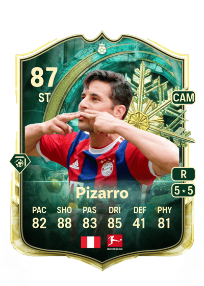 Claudio Pizarro Winter Wildcards Hero 87 OVR