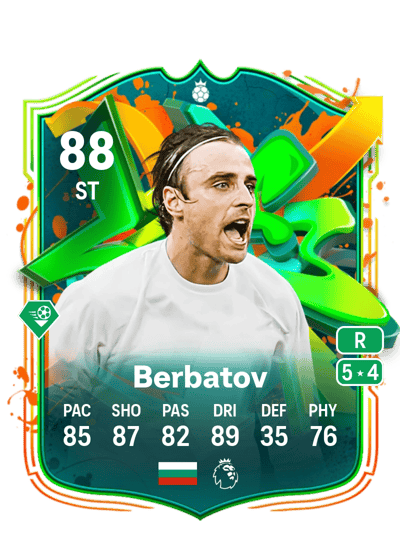 Dimitar Berbatov Joga Bonito Hero 88 OVR