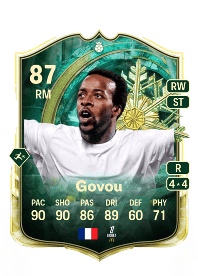 Sidney Govou Winter Wildcards Hero 87 OVR