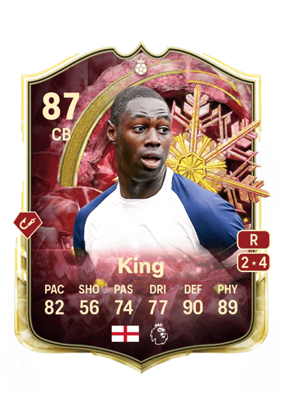Ledley King Winter Wildcards Hero Red 87 OVR