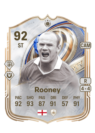 Wayne Rooney TOTY ICON 92 OVR