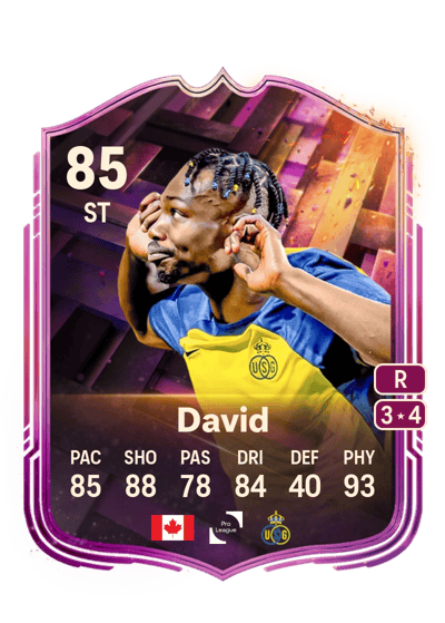 Promise David Unbreakables 85 OVR