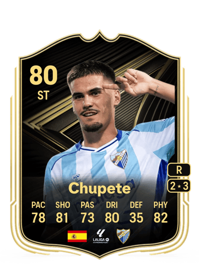 Chupete Team of the Week 80 OVR