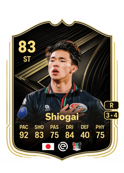 Kento Shiogai Team of the Week 83 OVR