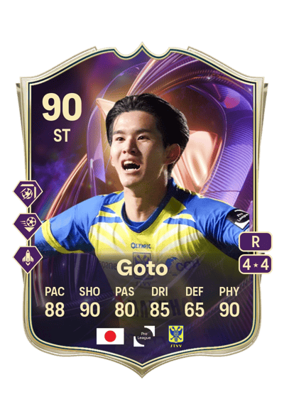 Keisuke Goto TOTS Breakthrough 90 OVR