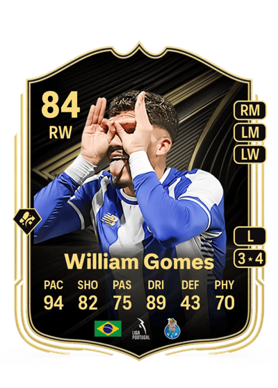 William Gomes Team of the Week 84 OVR
