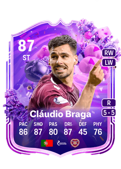 Cláudio Braga FUT Birthday 87 OVR
