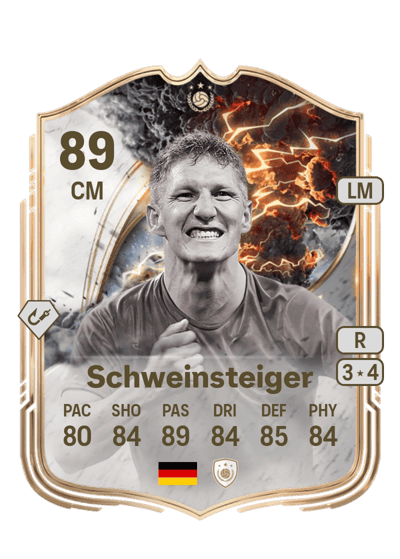 Bastian Schweinsteiger Thunderstruck ICON 89 OVR