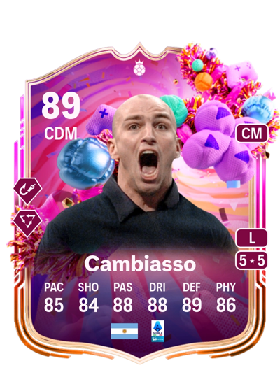 Esteban Cambiasso FUT Birthday Hero 89 OVR